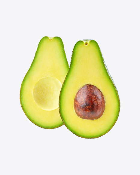 Avocado Halfs PNG