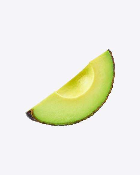 Quarter of Avocado Hass PNG