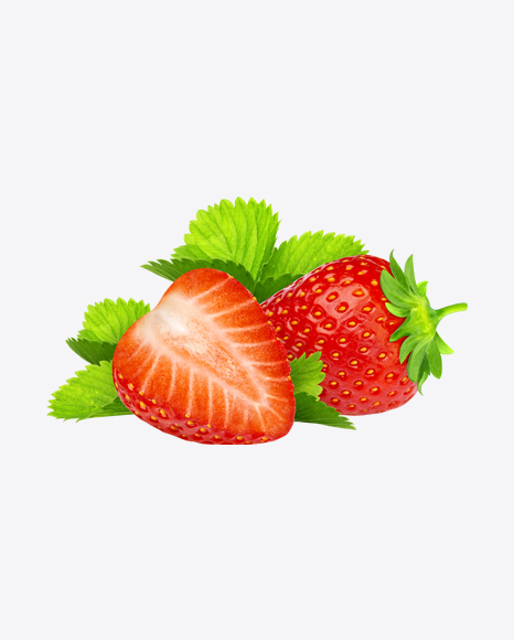 Strawberries w/ Leaves