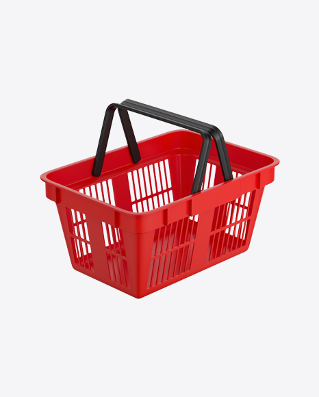 Red Shopping Basket