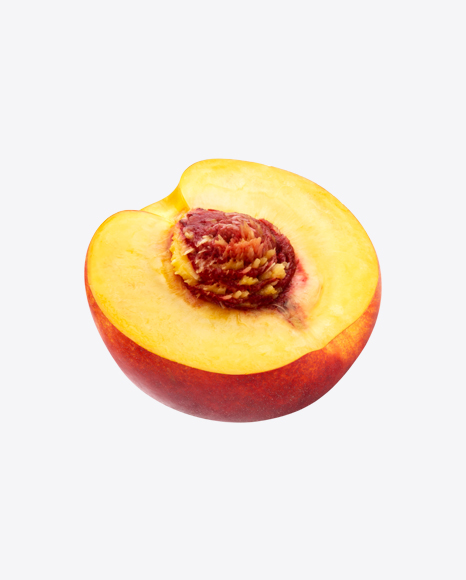 Half of Nectarine