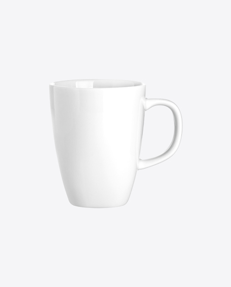 White Ceramic Mug PNG