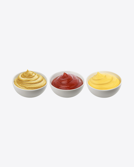 Sauces Set PNG