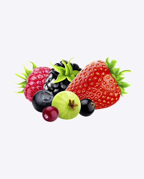 Berries Set PNG