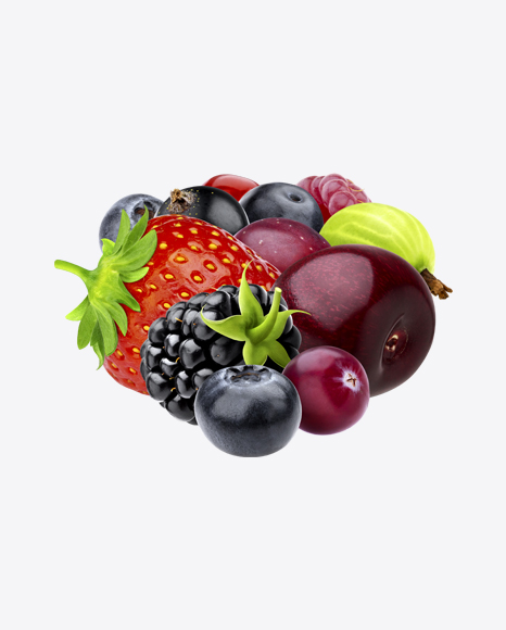 Berries Set PNG