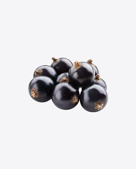 Black Currant Berries PNG