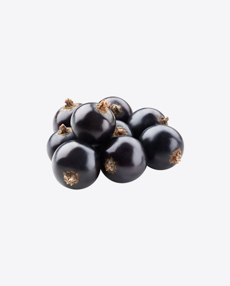 Black Currant Berries PNG