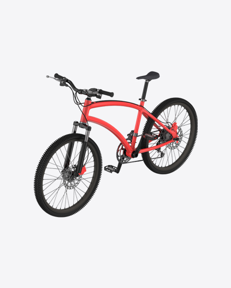 Red Bicycle PNG