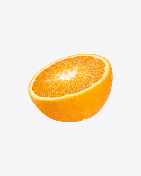 Half of Orange PNG