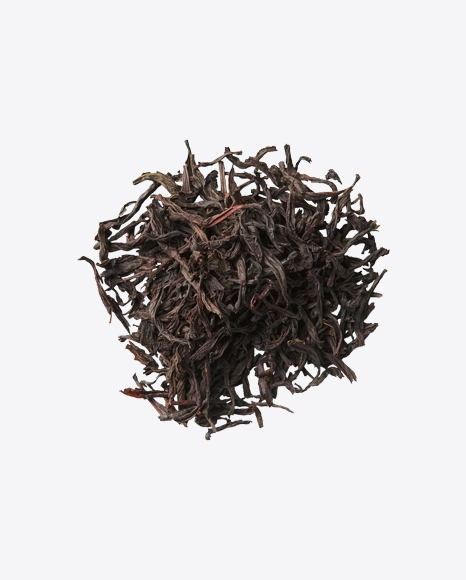 Black Tea Pile PNG