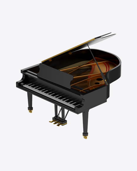 Black Grand Piano