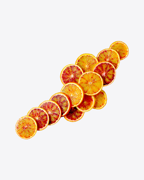 Red Orange Slices PNG