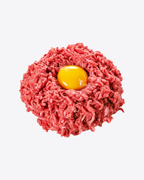 Raw Mince w/ Egg