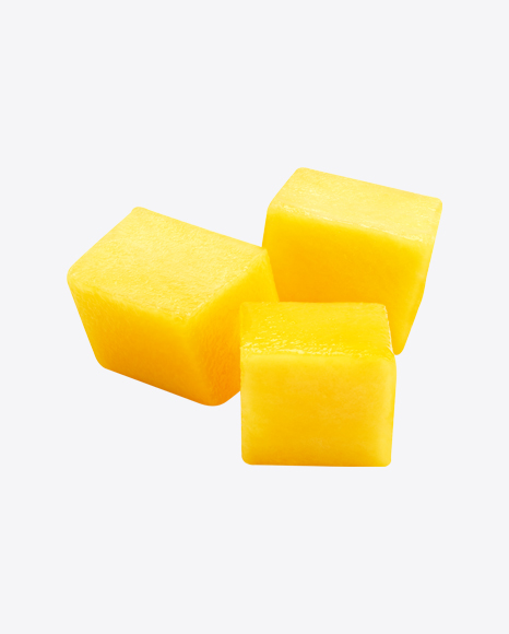 Mango Cubes PNG