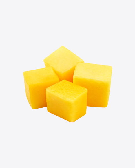 Mango Cubes PNG