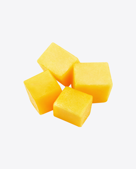Mango Cubes PNG