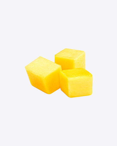 Mango Cubes PNG