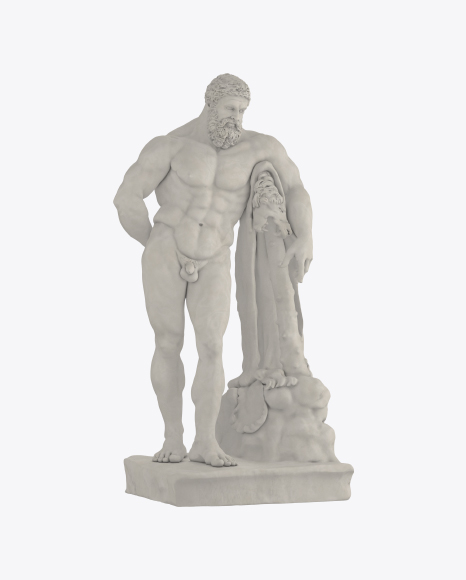 Hercules Statue PNG