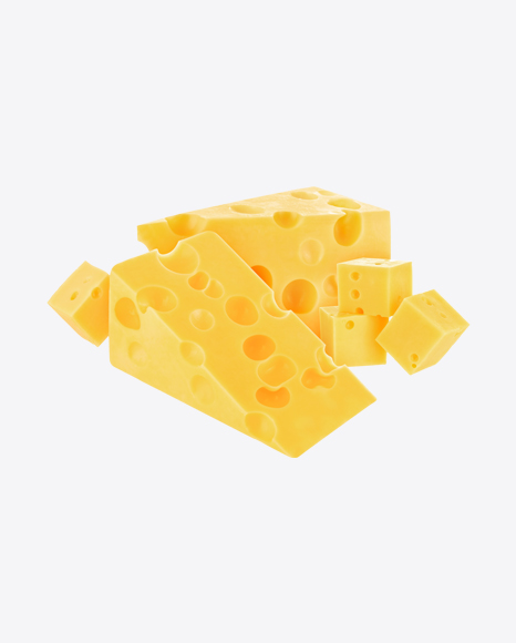Maasdam Cheese Set PNG