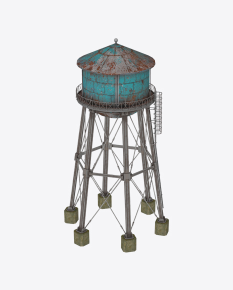 Water Tower PNG