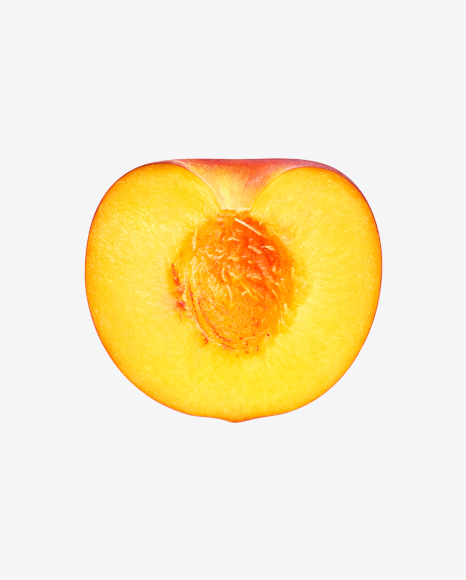 Half of Nectarine PNG