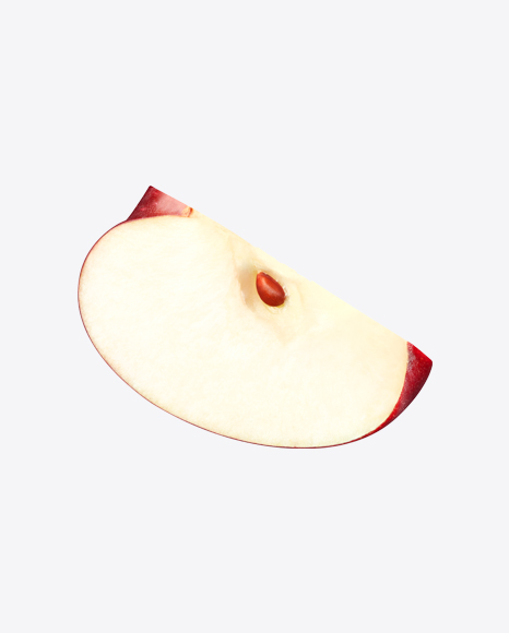 Slice of Red Apple PNG