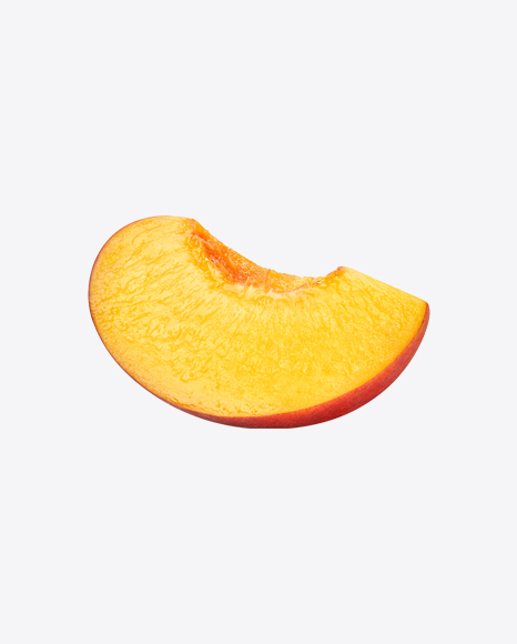 Nectarine Slice PNG