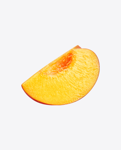 Nectarine Slice PNG
