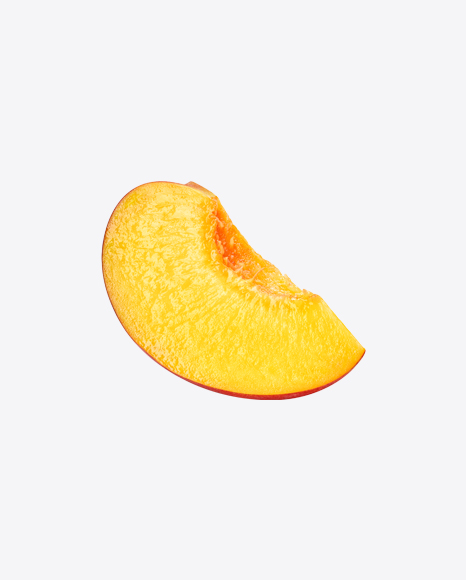 Nectarine Slice PNG