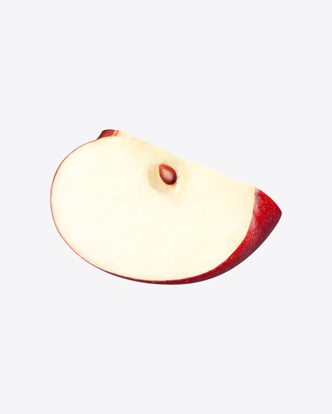 Slice of Red Apple PNG