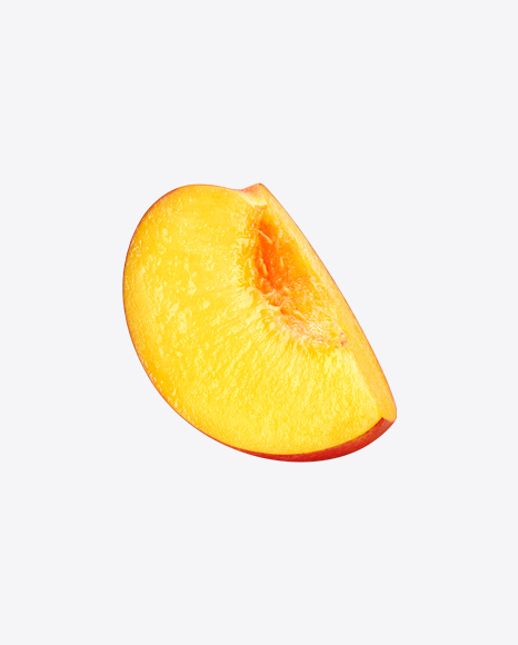 Nectarine Slice PNG