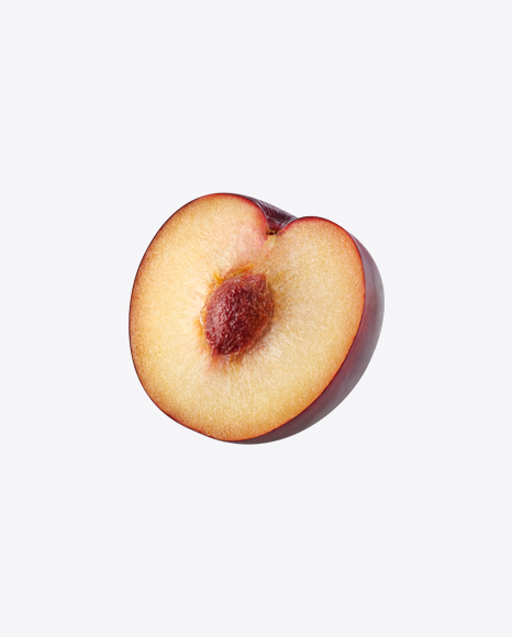 Half of Plum PNG
