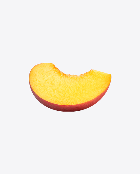 Nectarine Slice PNG