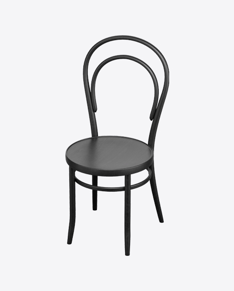 Black Bentwood Chair
