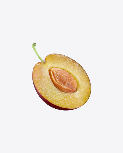 Half of Plum w/ Seed