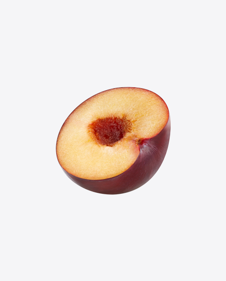 Half of Plum PNG