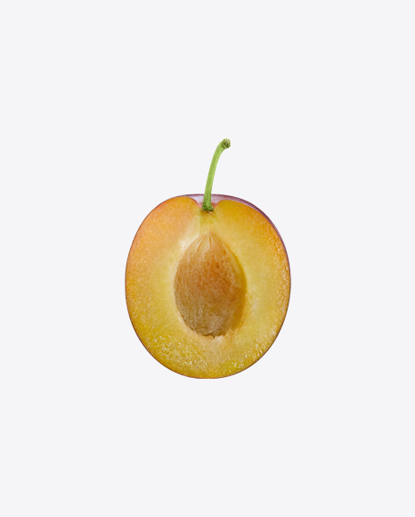 Half of Plum PNG