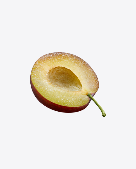 Half of Plum PNG
