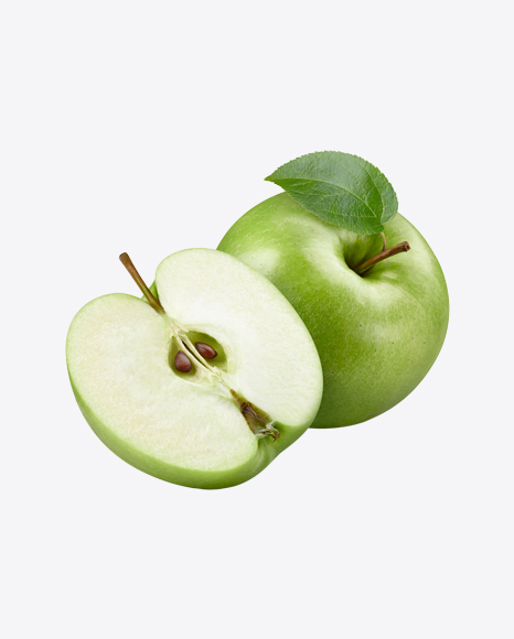 Green Apples Set PNG