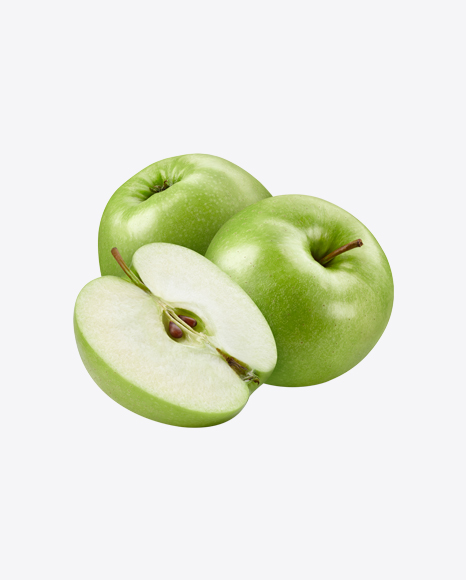 Green Apples Set PNG