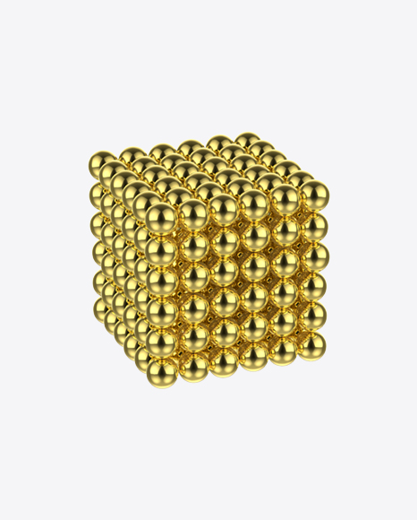 Gold Neodymium Magnet Toy