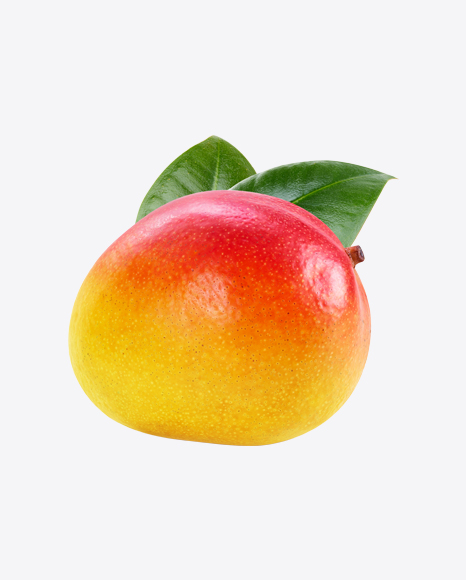 Mango w/ Leaves PNG
