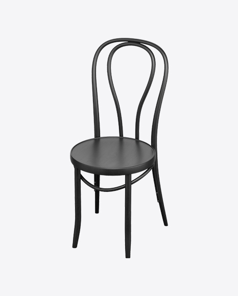 Black Bentwood Chair