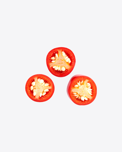 Red Chili Pepper Slices PNG