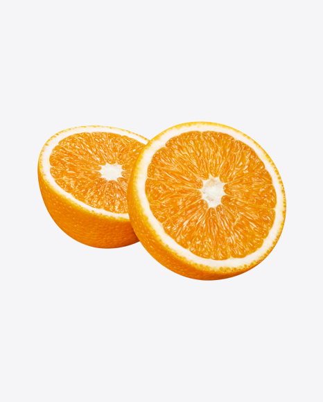 Halfs of Orange PNG