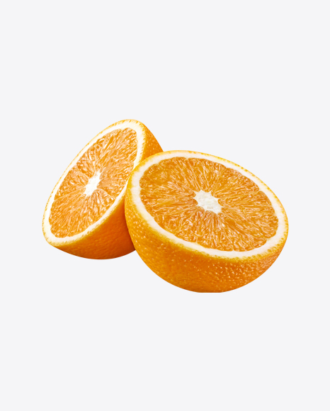 Halfs of Orange PNG