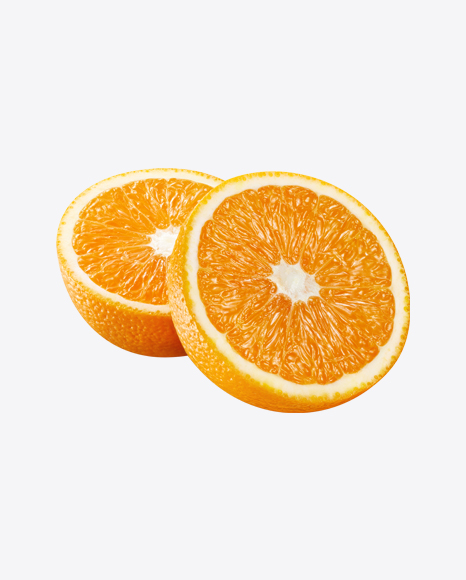 Halfs of Orange PNG