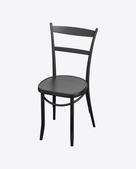 Black Bentwood Chair