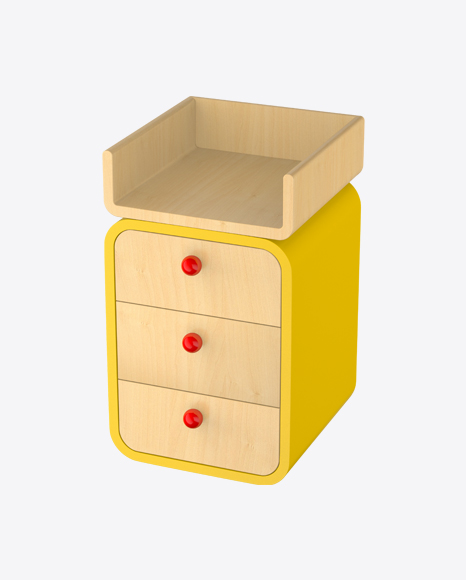 Children's Chest of Drawers PNG