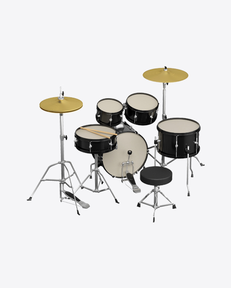 Download Drum Set Transparent PNG on YELLOW Images